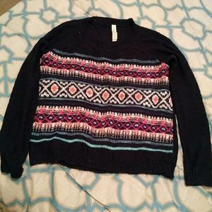 Aeropostale Sweater in Navy